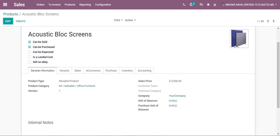odoo-sales-invoice