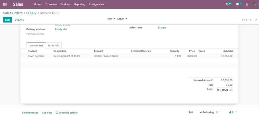 odoo-sales-invoice