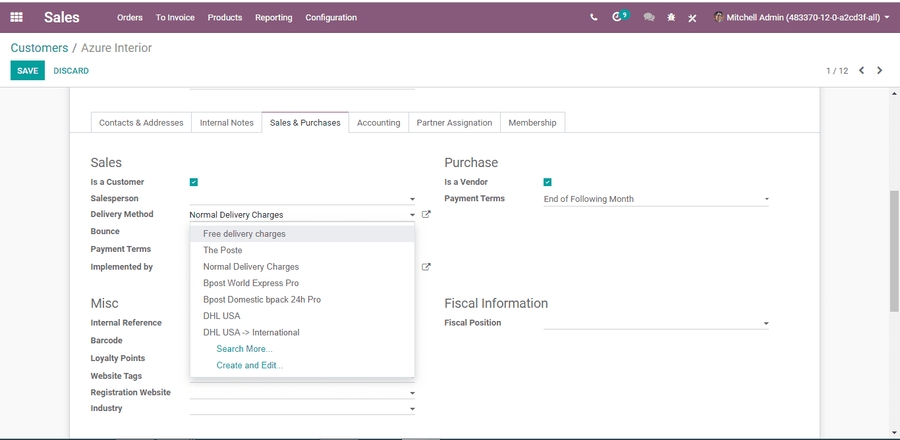 odoo-sales-invoice