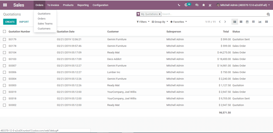 odoo-sales-invoice