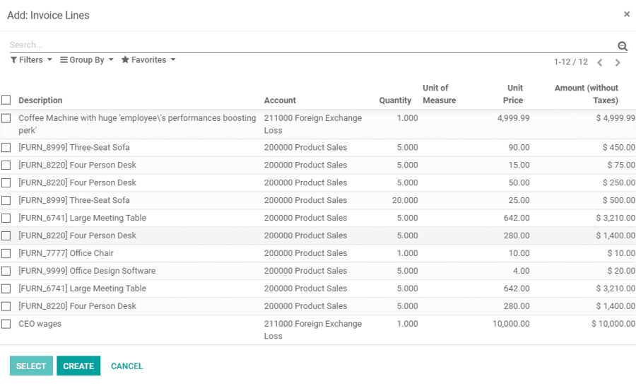 odoo-sales-invoice