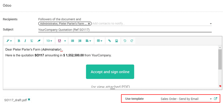 odoo-sales-invoice