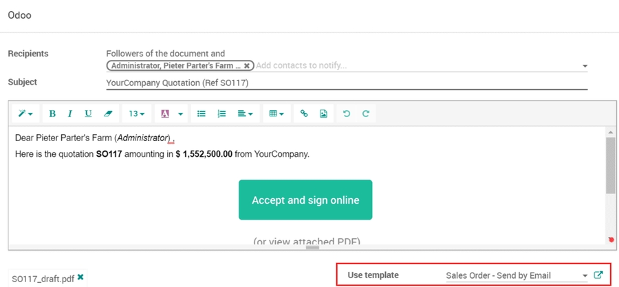 odoo-sales-invoice