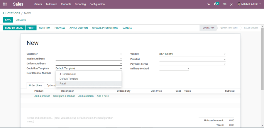 odoo-sales-invoice