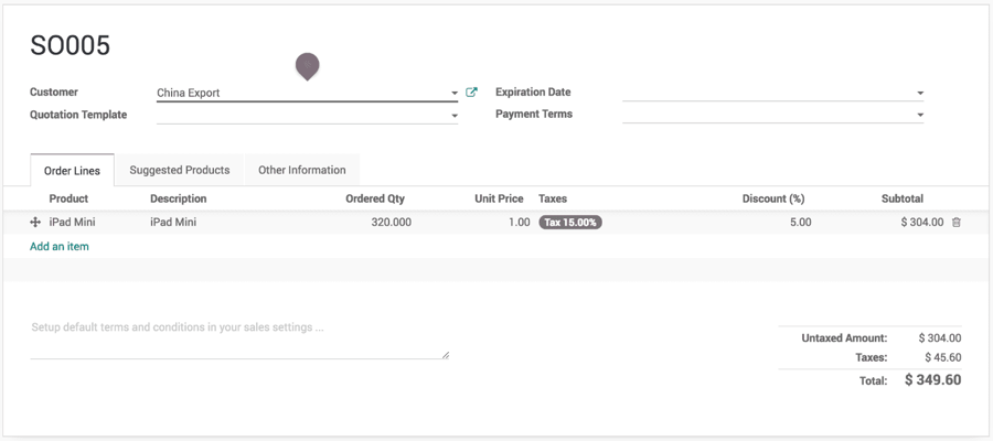 odoo-sales-invoice