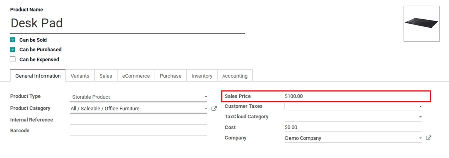 odoo-sales-invoice