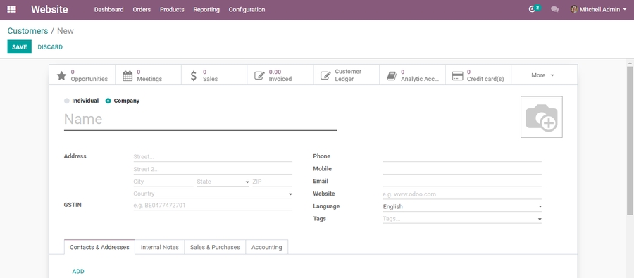 odoo-ecommerce
