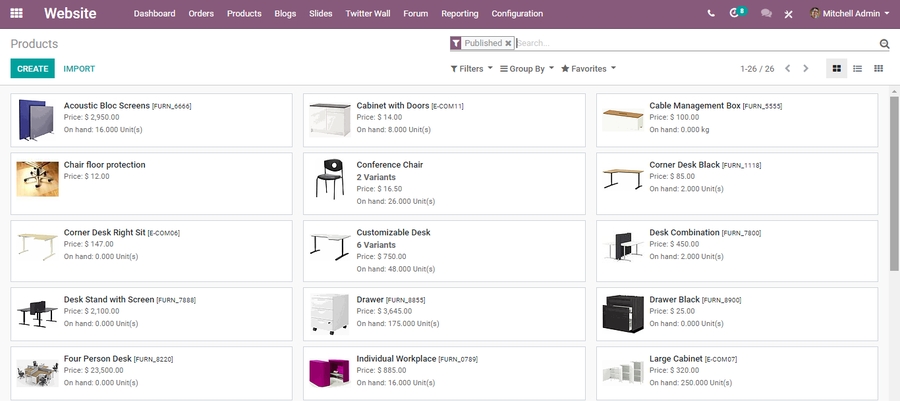 odoo-ecommerce