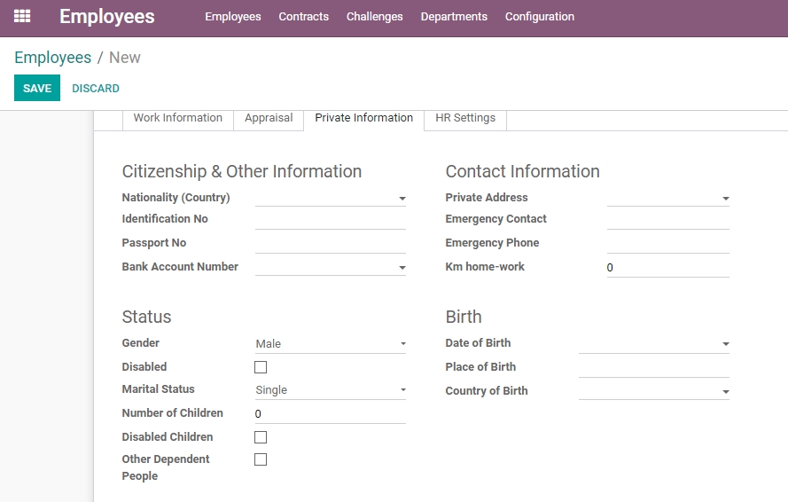 odoo-human-resource