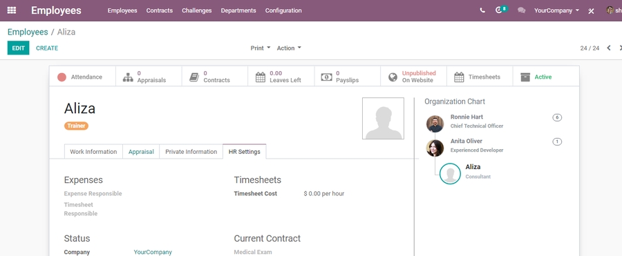 odoo-human-resource