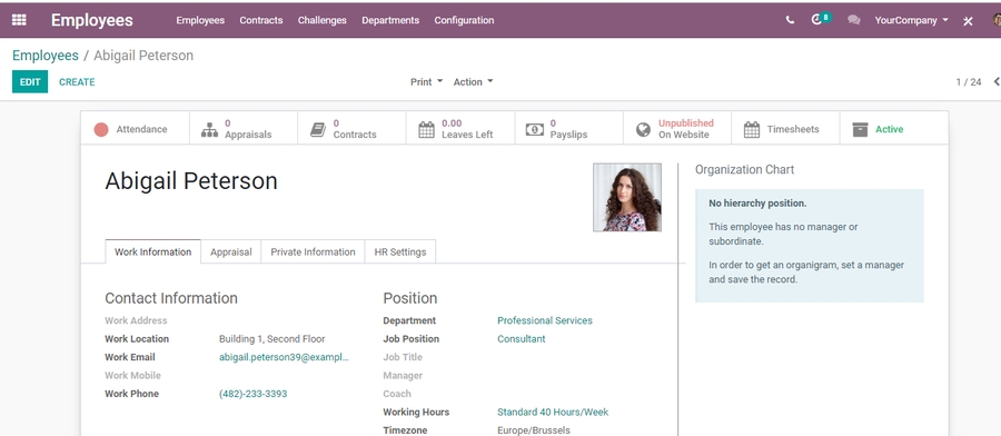 odoo-human-resource