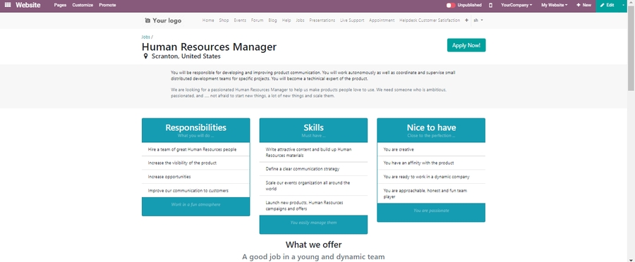 odoo-human-resource