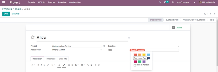 odoo-project-management