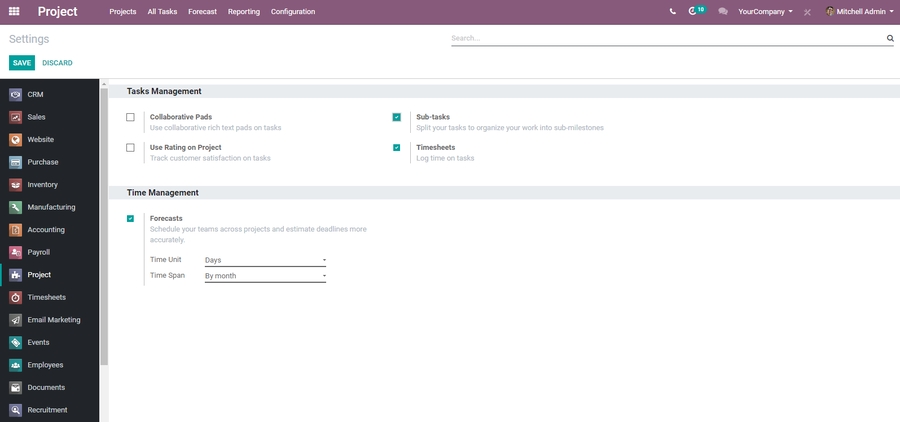odoo-project-management