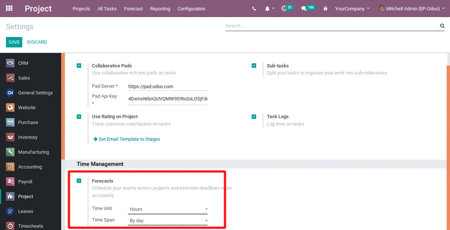 odoo-project-management