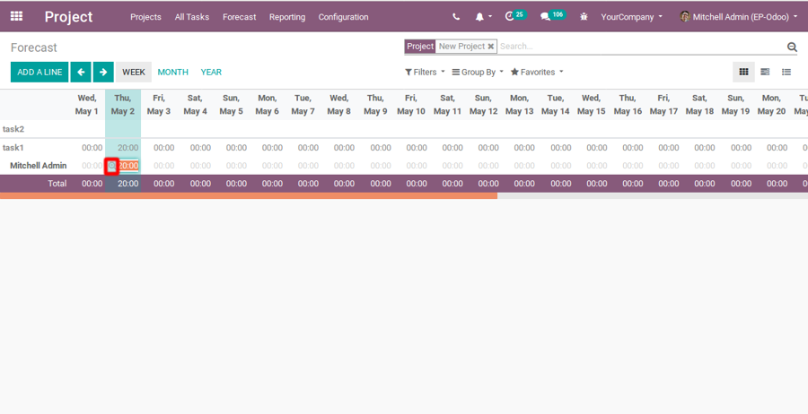 odoo-project-management