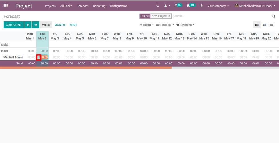 odoo-project-management