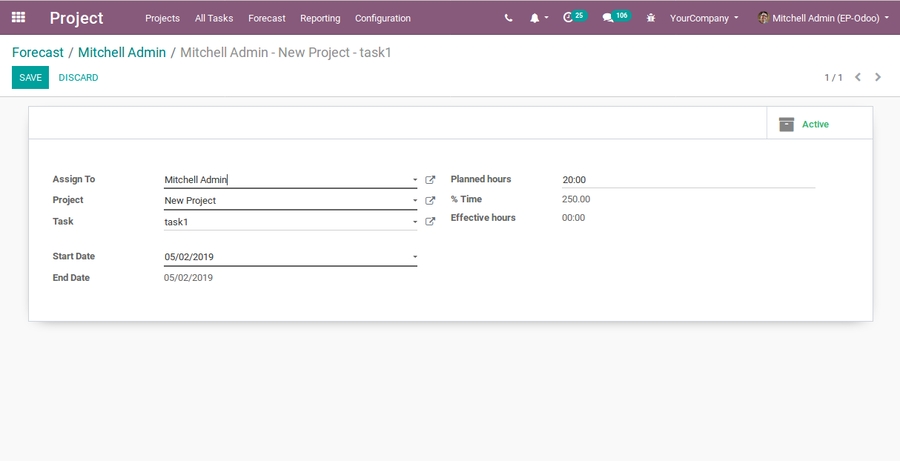 odoo-project-management