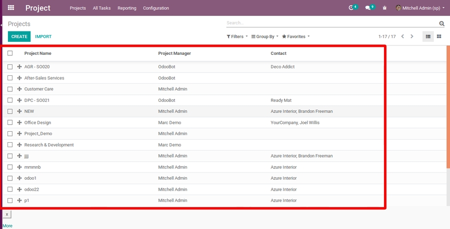 odoo-project-management