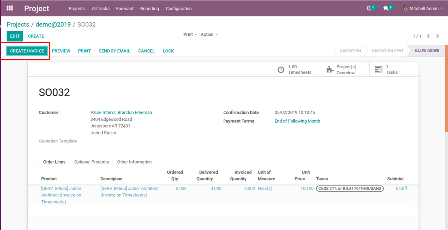 odoo-project-management