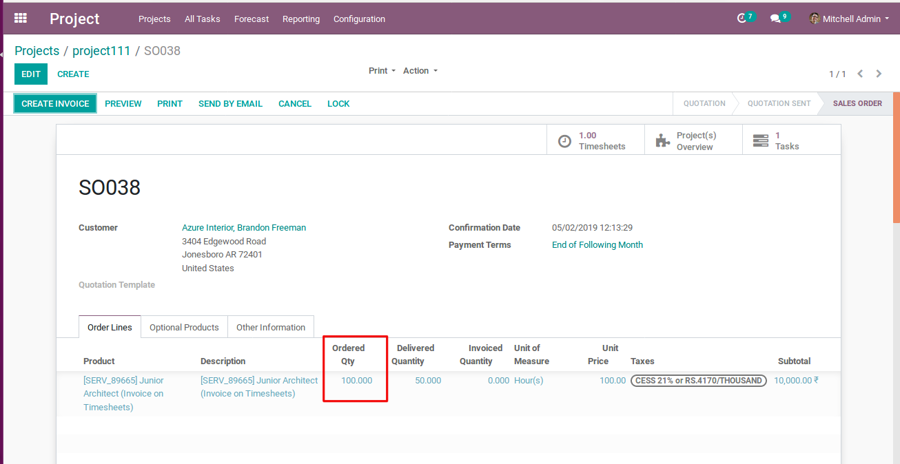 odoo-project-management
