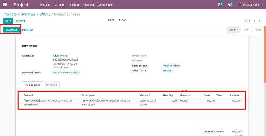 odoo-project-management