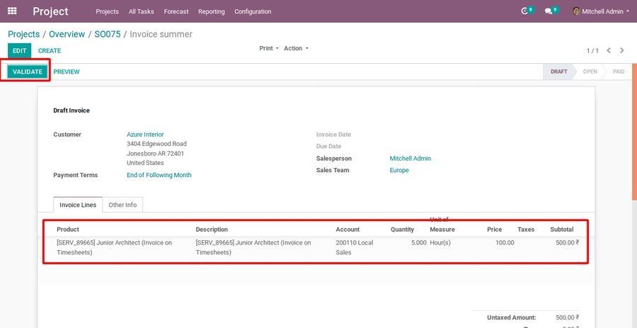 odoo-project-management