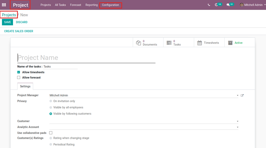 odoo-project-management