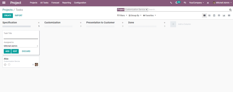odoo-project-management