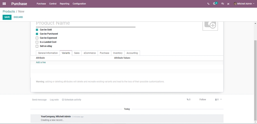 odoo-purchase-management