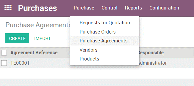 odoo-purchase-management