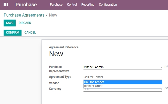 odoo-purchase-management