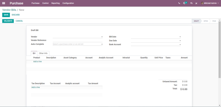 odoo-purchase-management