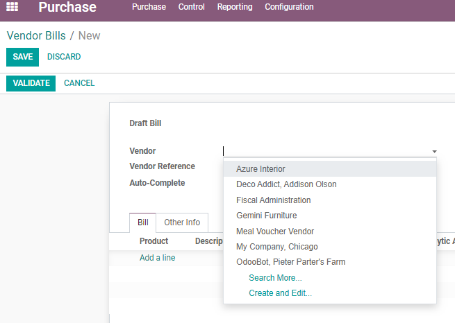 odoo-purchase-management